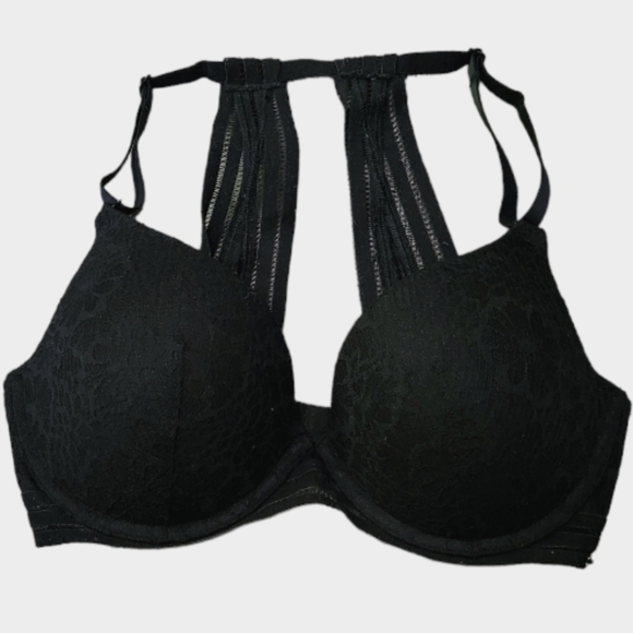 Pink Victoria's Secret Lace Lightly Lined Bra - Picture 1 of 7